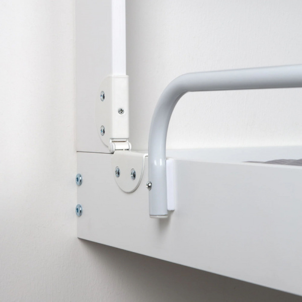 Table à langer murale avec matelas à langer blanc Roba