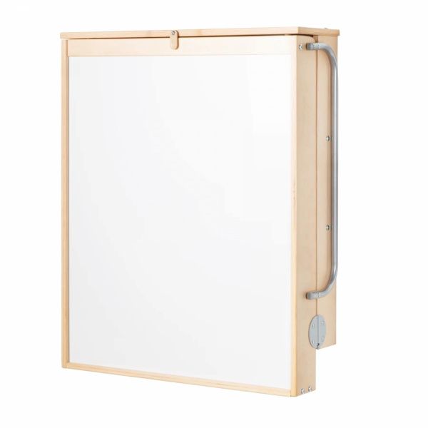 Table à langer murale avec matelas à langer taupe Roba