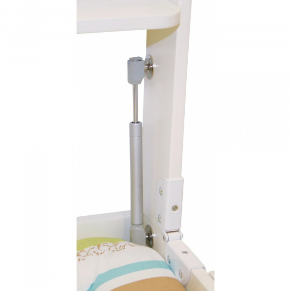 Table à langer murale avec matelas à langer taupe Roba