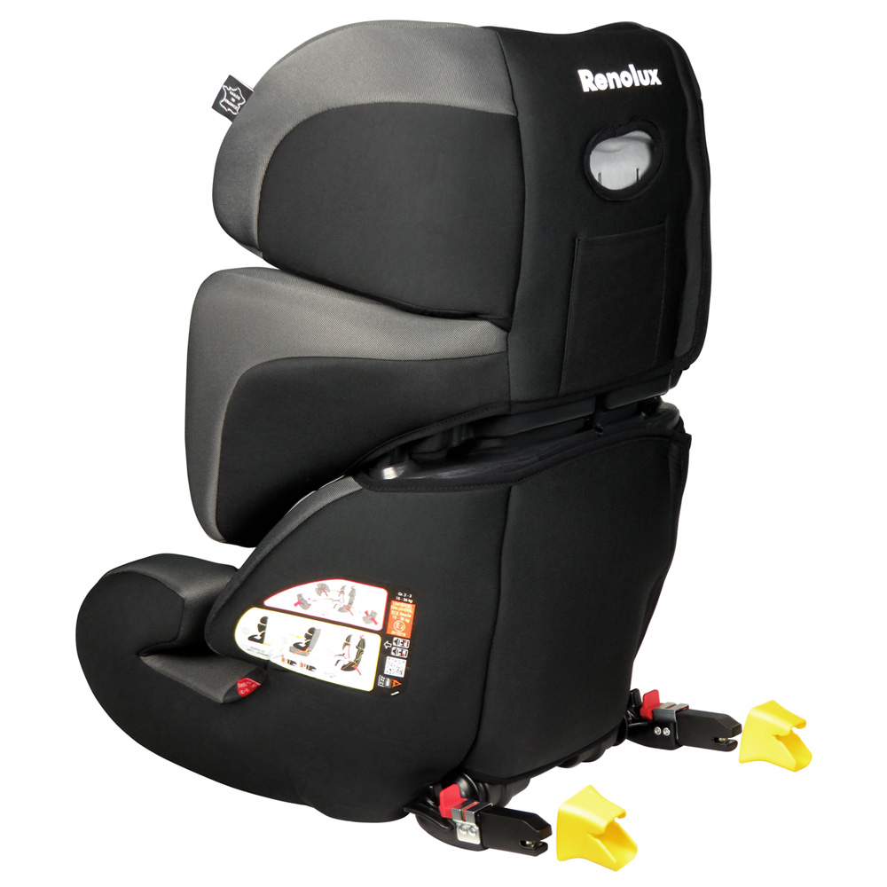 Siège auto stepfix total black - groupe 2/3 de Renolux sur allobébé