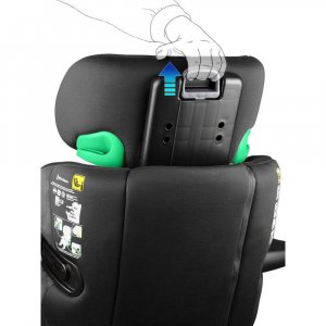 Siège auto eliseo isofix carbon Renolux