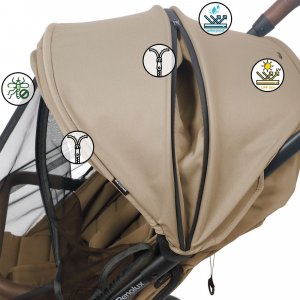 Poussette screen camel Renolux