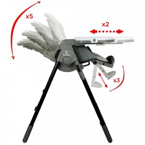 Chaise haute vision paloma avec réducteur Renolux