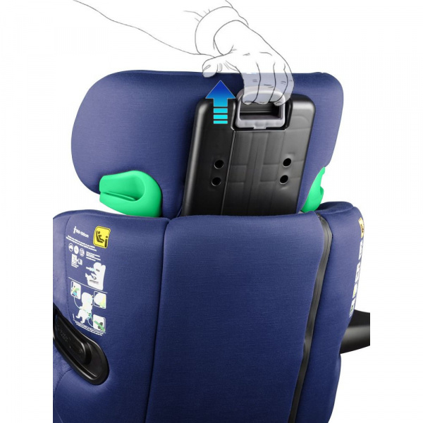 Siège auto eliseo isofix ocean Renolux