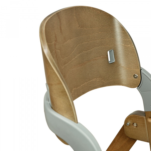 Chaise haute merdio pecan graphite Renolux