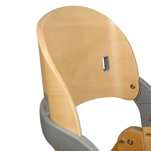 Chaise haute merdio natural graphite Renolux