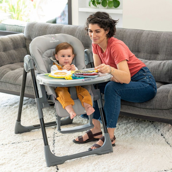 Chaise haute vision paloma avec réducteur Renolux