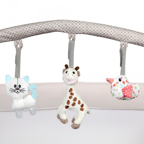 Lit parapluie optic z sophie la girafe so chic Renolux