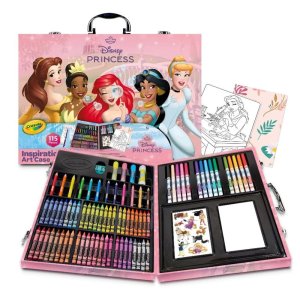 Mallette de coloriage d'artiste princesses disney Crayola