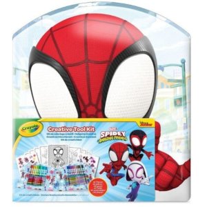 Mallette de coloriage spider-man 40 pièces Crayola