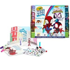 Coffret de coloriage sans tache wonder spidey Crayola