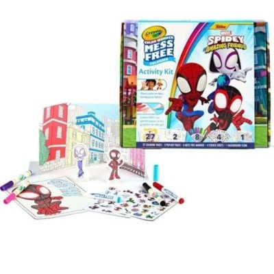 Coffret de coloriage sans tache wonder spidey