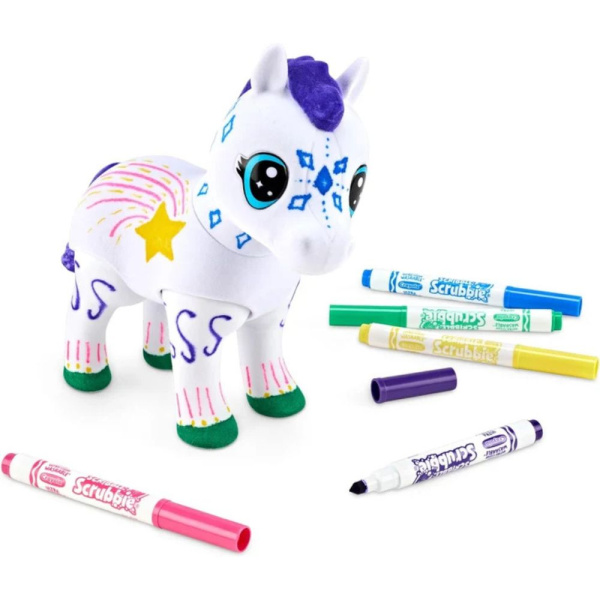 Figurine poney à colorier jumbo elvie Crayola