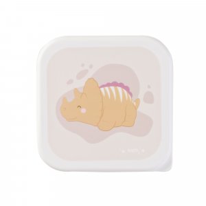 Lot de 3 lunch box enfant moutarde Saro