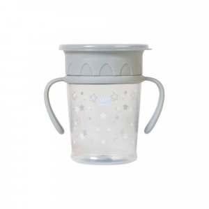 Tasse anti-fuite gris Saro