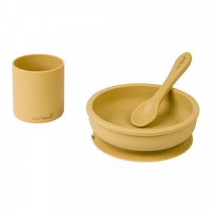 Coffret repas 3 pièces moutarde Saro