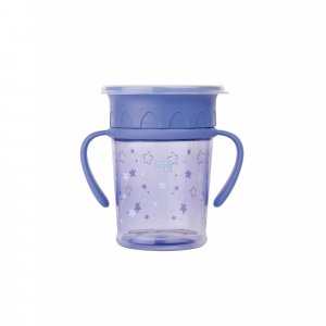 Tasse anti-fuite bleu Saro