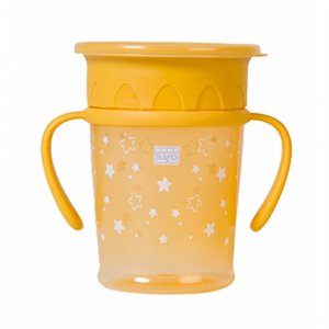 Tasse anti-fuite moutarde Saro