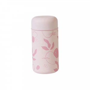 Thermos en acier inoxydable rose Saro