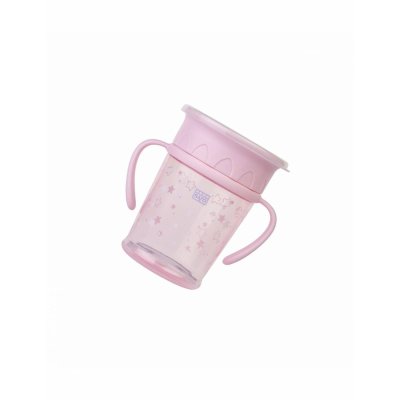 Tasse anti-fuite rose