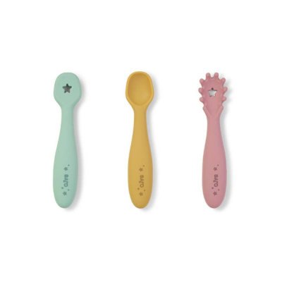 Lot de 3 couverts d'apprentissage blossom