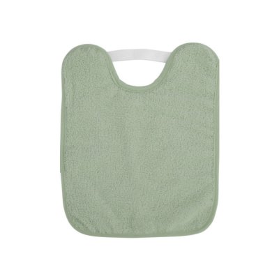 Bavoir bébé en bouclette vert