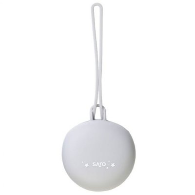 Porte sucettes en silicone gris