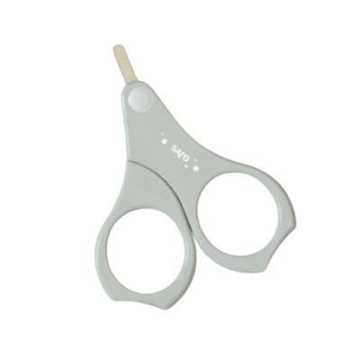 Ciseaux bébé gris