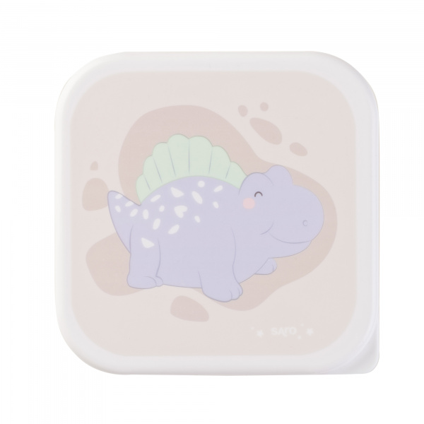 Lot de 3 lunch box enfant moutarde Saro