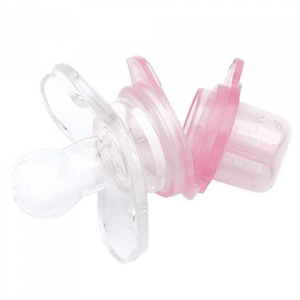 Sucette médicaments rose Saro