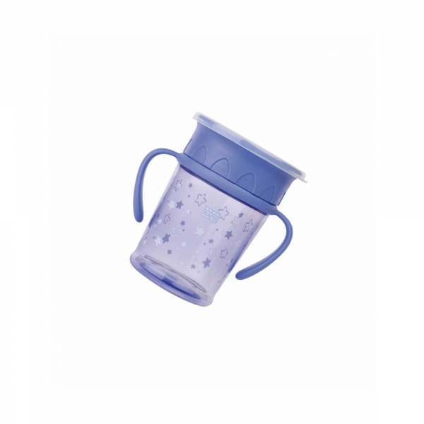 Tasse anti-fuite bleu Saro