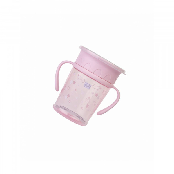 Tasse anti-fuite rose Saro