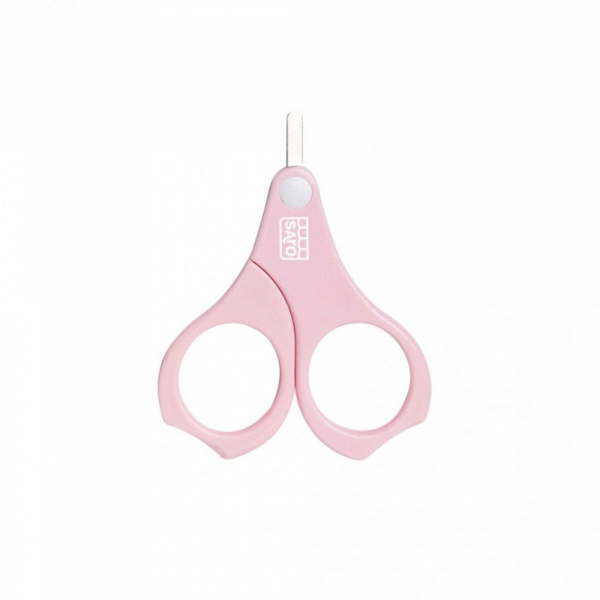 Ciseaux bébé rose Saro