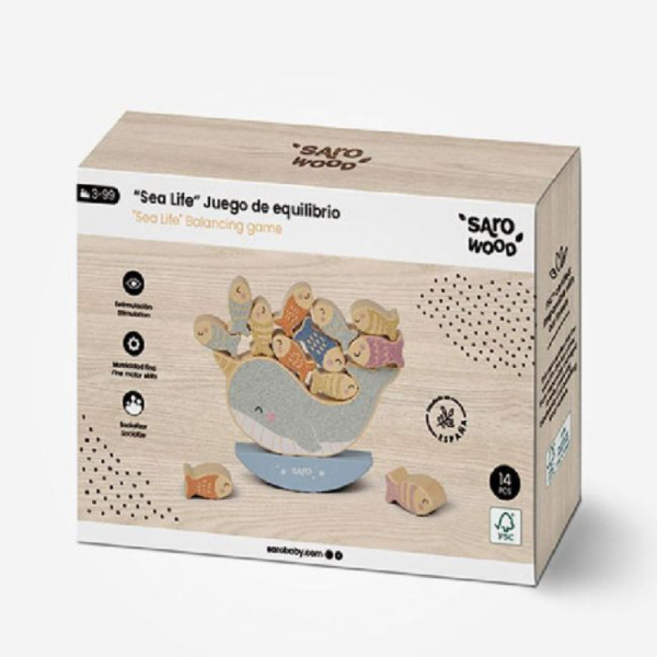Jeu d'équilibre sea life Saro