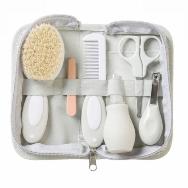 Trousse de toilette pour bébé gris Saro