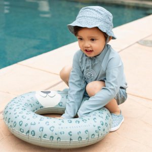 Chapeau anti uv - 4-8 ans léopard vert Swim essentials