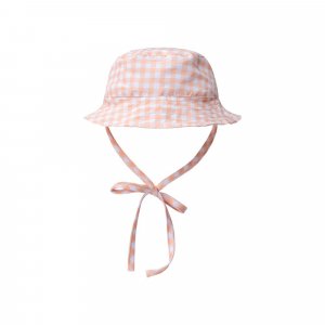 Chapeau anti uv carreaux orange - 2-4 ans Swim essentials