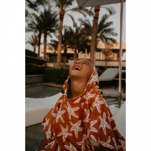 Poncho de plage étoile de mer 52 x 52 cm Swim essentials