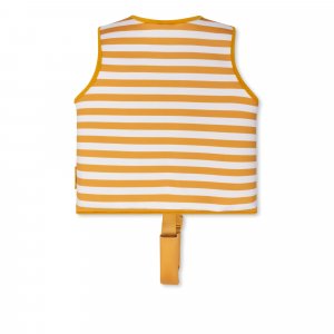 Gilet de natation enfant 3-6 ans - rayures jaunes Swim essentials