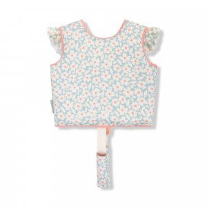 Gilet de natation enfant 3-6 ans - fleurs vertes Swim essentials