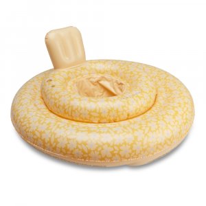 Bouée bébé fleurs jaunes 0-1 an Swim essentials