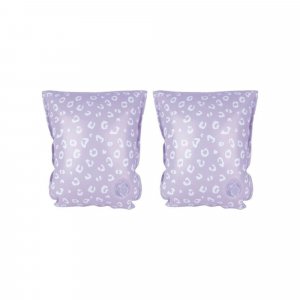 Brassards piscine enfant 2-6 ans - léopard lila Swim essentials