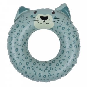 Bouée animale léopard vert 55 cm Swim essentials