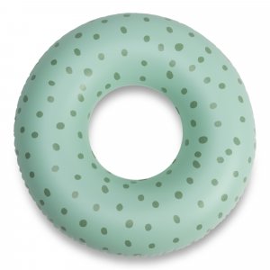 Bouée gonflable pois verts ø 65 cm Swim essentials