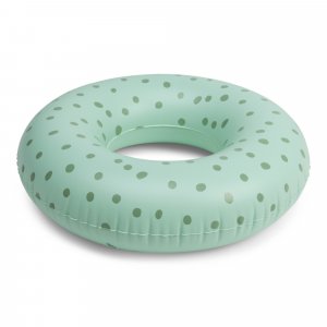 Bouée gonflable pois verts ø 65 cm Swim essentials
