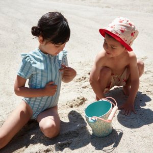 Set de plage silicone - florish green Swim essentials