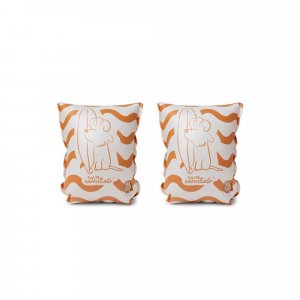 Arm bands - orange - surfer - 2/6 years Swim essentials