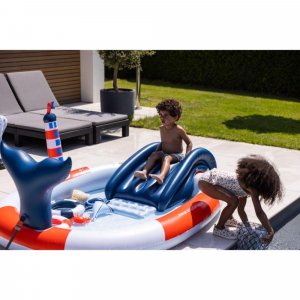 Piscine de jeu 210 cm baleine Swim essentials