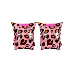 Brassards piscine enfant 2-6 ans - léopard rose gold Swim essentials