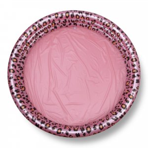 Piscine bébé ø 150 cm 3 anneaux léopard rose Swim essentials